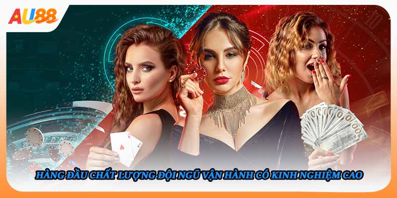 Hàng đầu chất lượng đội ngũ vận hành có kinh nghiệm cao